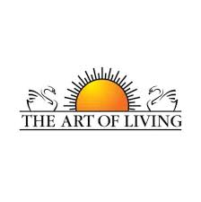 Logo featuring a sunrise and swans with text ‘THE ART OF LIVING’ for 3webindia.com.